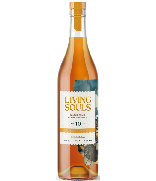 Living Souls Balblair 10YO Limousin Oak, Living Souls (46%)