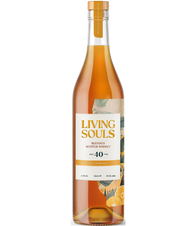 Blended Scotch 40YO, Living Souls (41.2%)
