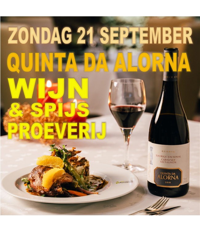 QUINTA da ALORNA WINE & FOOD PARING TASTING