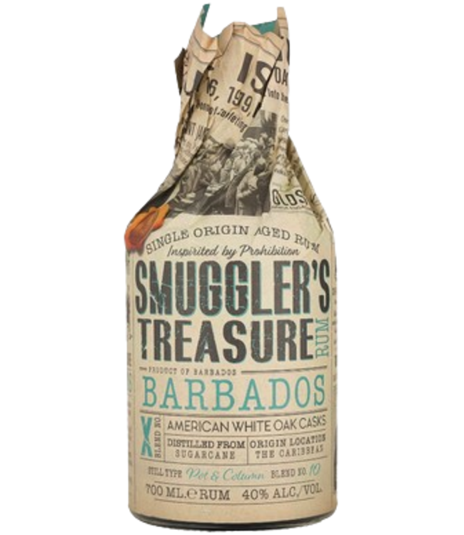 Smuggler's Treasure Smuggler's Treasue Barbados - Single Origin Aged Rum (40%)