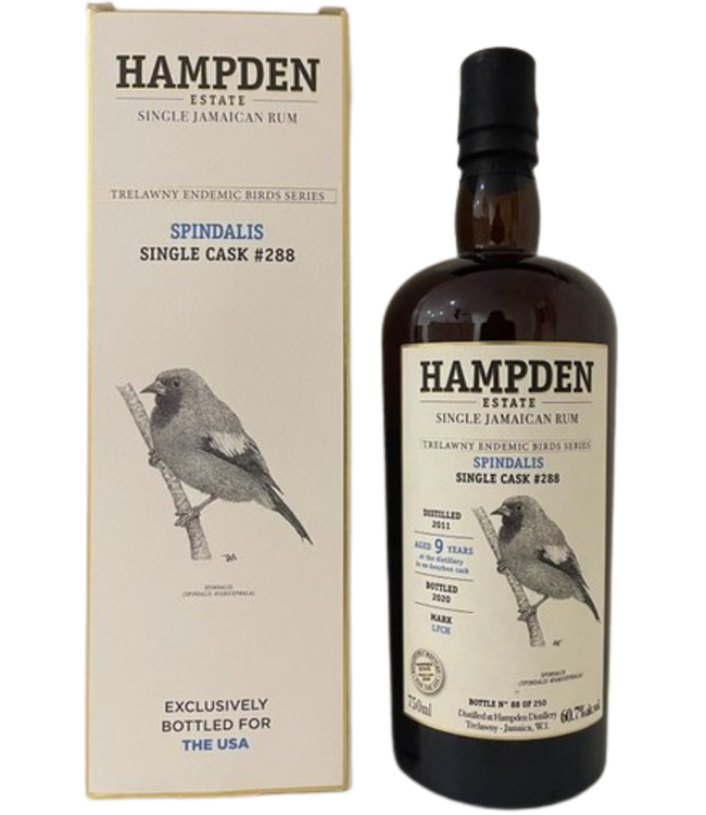 Hampden Estate Single Cask #288 Spindalis (60,7%)