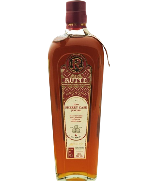 Rutte Rutte Fino Sherry Cask 6YO Jenever (38%)