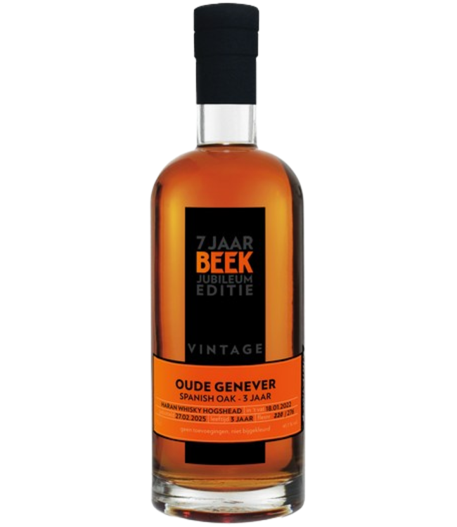 Beek Spirits BEEK 3YO Oude Genever Spanish Oak (41,1%)