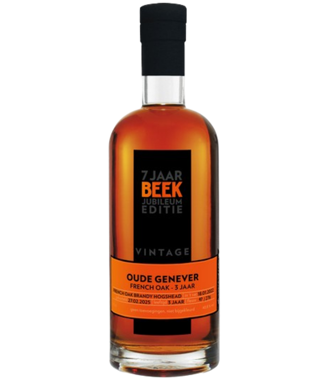 Beek Spirits BEEK 3YO Oude Genever French Oak (40,8%)