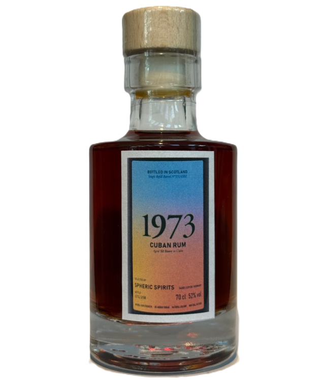 Spheric Spirits Cuban Rum 50YO - 1973 (52%) 100ml.