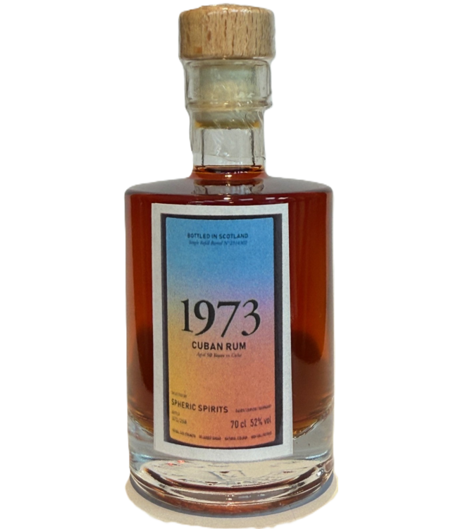Cuban Rum 1973 - 50YO - Slijterij & Wijnhuis Zeewijck