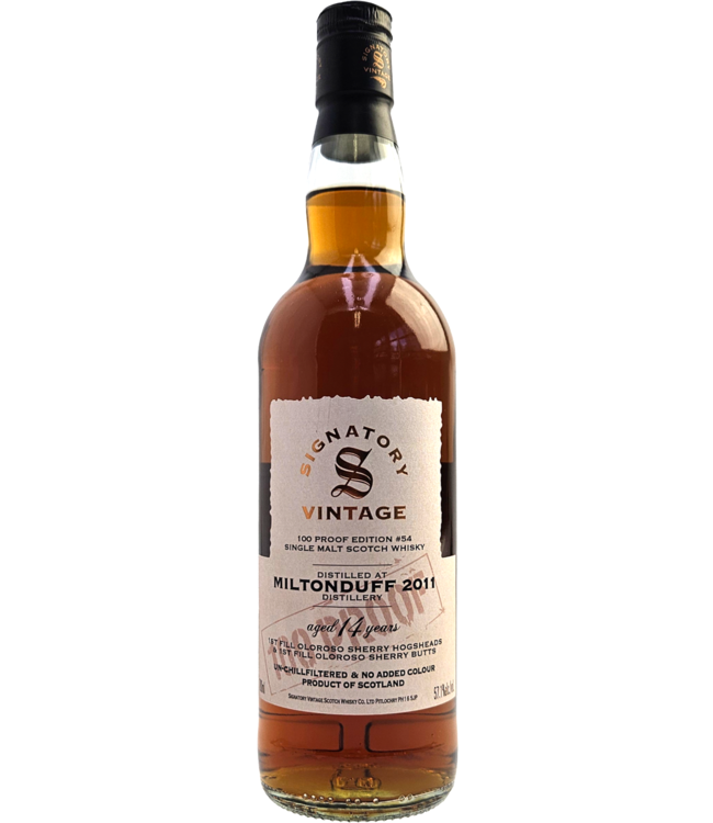 Signatory Vintage Signatory 100 Proof - 13YO Benrinnes 2012 (57,1%)