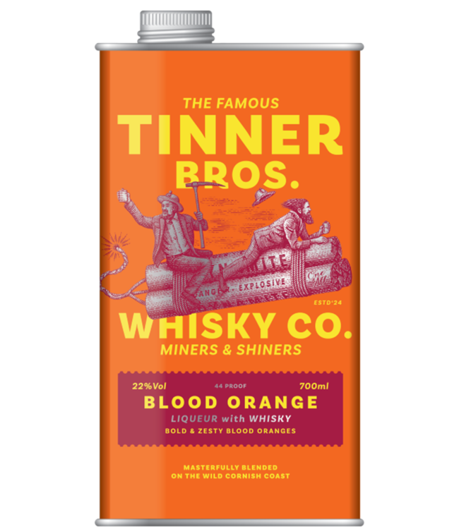 Tinner Bros. Blood Orange Liqueur (22%)