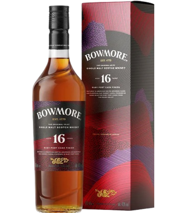 Bowmore 16YO Ruby Port Cask (43%)