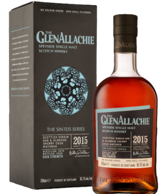 GlenAllachie Sinteis 15YO Scottish Oak & Oloroso C.S. (58.2%)