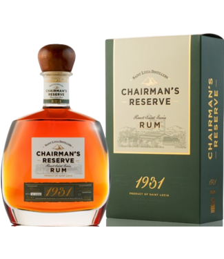 Chairman's Saint Lucia Rum Chairman's Reserve 1931 (46%)