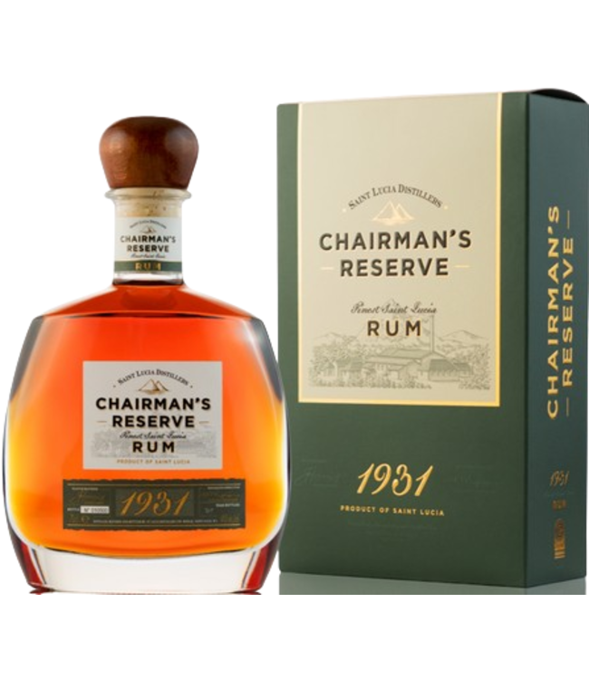 Chairman's Saint Lucia Rum Chairman's Reserve 1931 (46%)