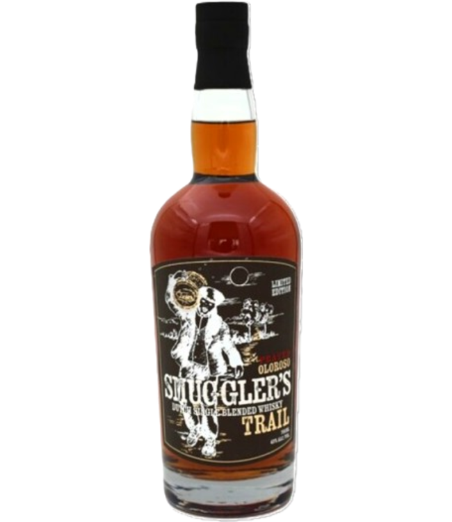 Zuidam Smuggler's Trail Peated Oloroso Dutch Blended Whisky (43%)