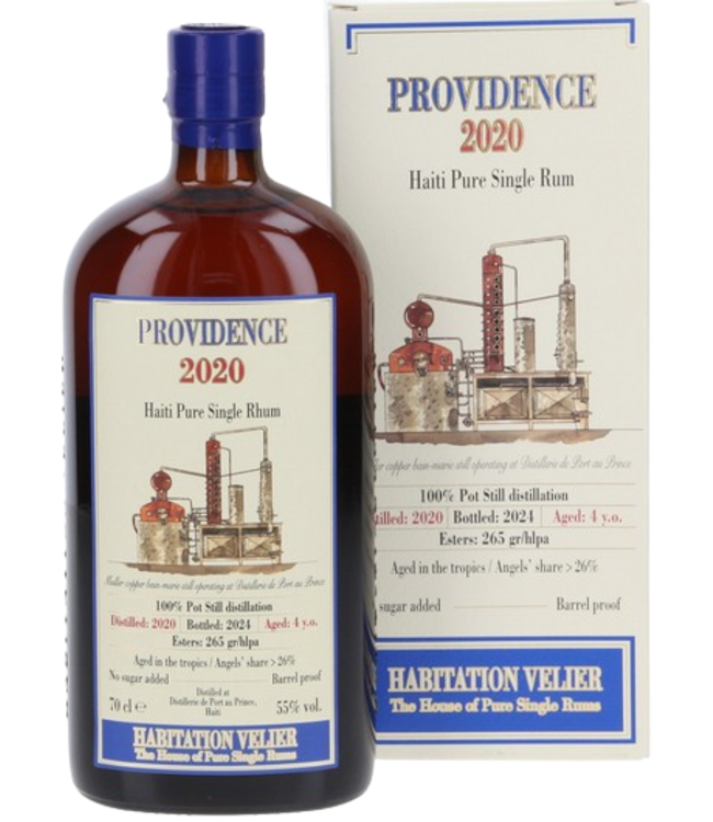 Providence Rum 4YO 2020 - Habitation Velier (55%)