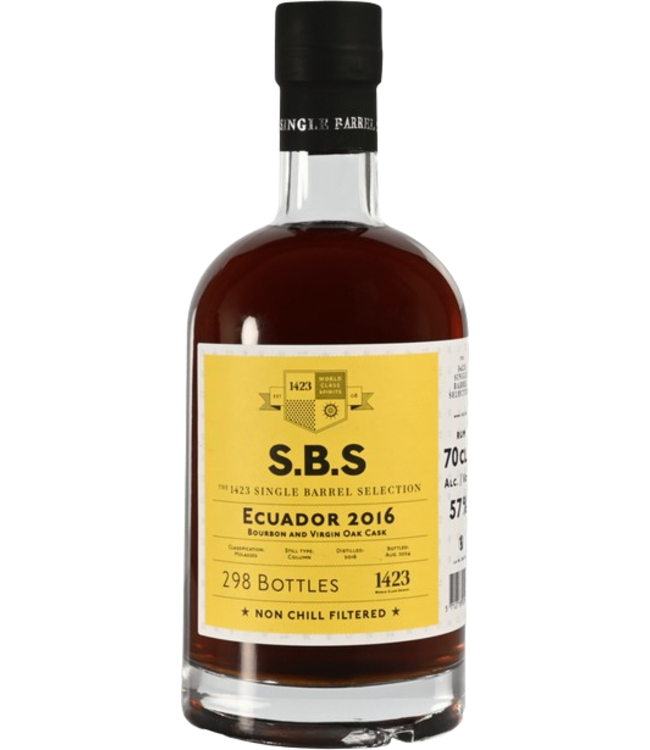 S.B.S. Ecuador 2016 Bourbon & Virgin Oak Cask (57%)