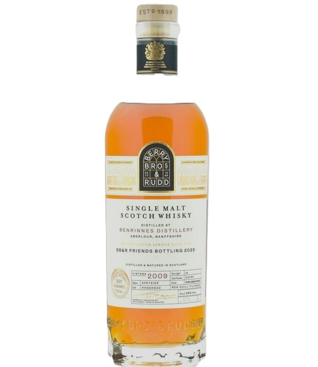 BB&R Benrinnes 2009 'Friends of Berry Bros.' L.E. ( 51.7%)