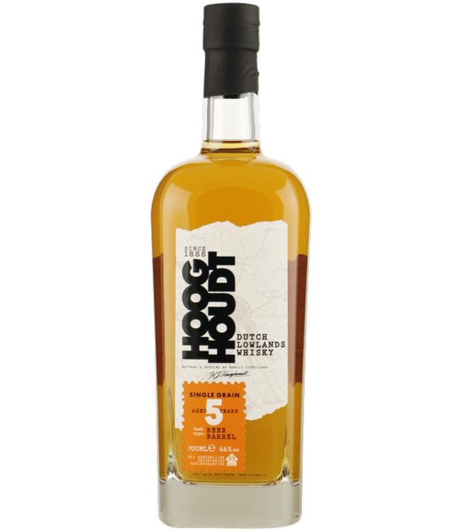 Hooghoudt Beer Barrel Whisky 5YO (46%)