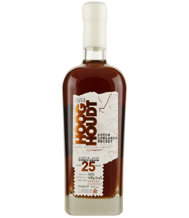Hooghoudt Single Cask Whisky 25YO (55%)