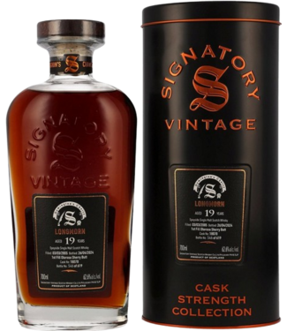 Signatory Vintage 19YO Longmorn 2005 - Signatory Cask Strength Collection (62,6%)
