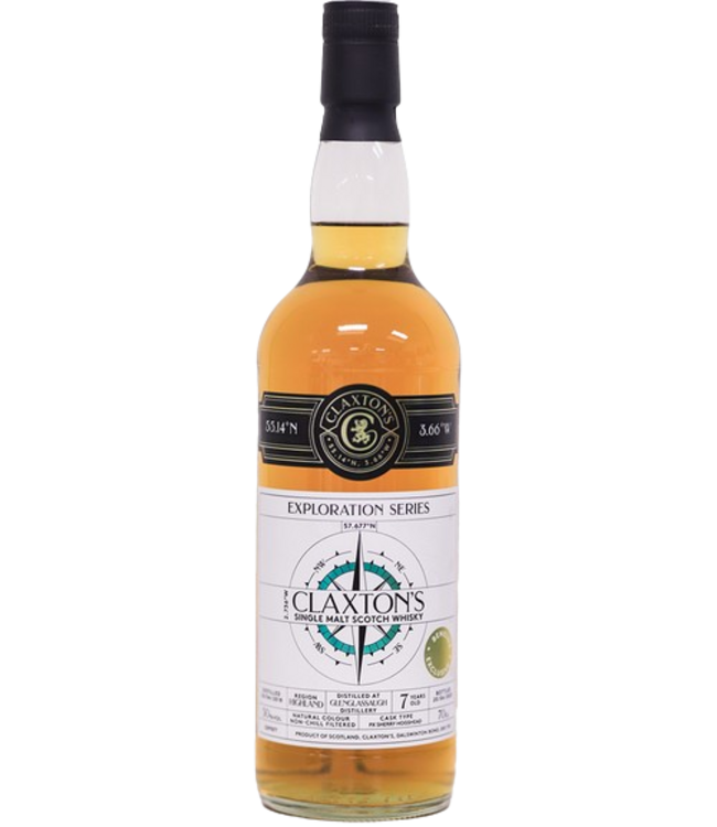 Claxton's Exploration Glenglassaugh  2018 - 7YO (50%)