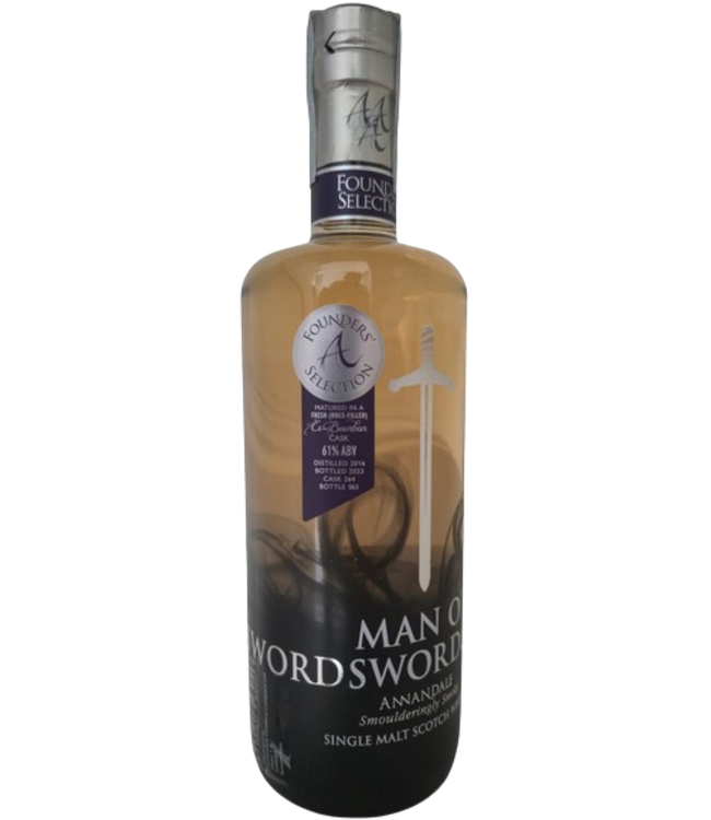 Annandale Man O'Sword First Fill  Bourbon Cask (61%)