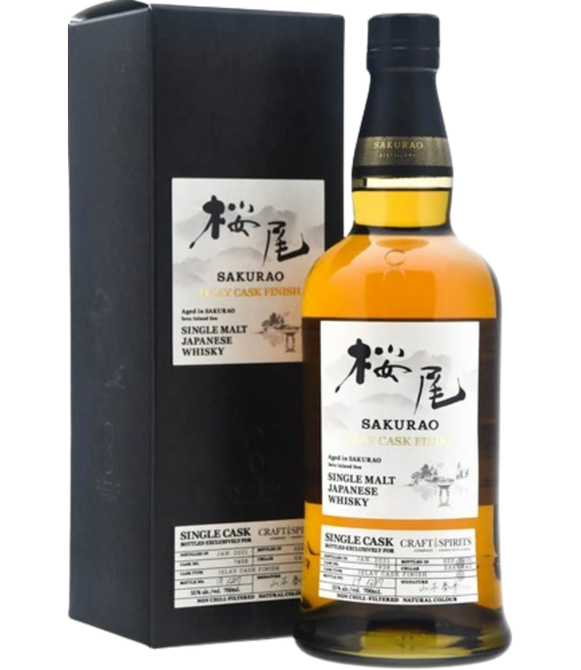 Sakurao Single Cask Netherlands Exclusive - Islay Cask Finish (55%)