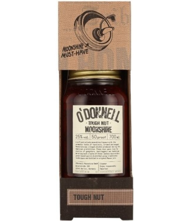 O'Donnell O'Donnell Moonshine Tough Nut met Schenker (25%)