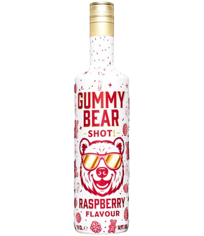 All About Drinks Gummybear Shot Raspberry Flavour (14,9%)