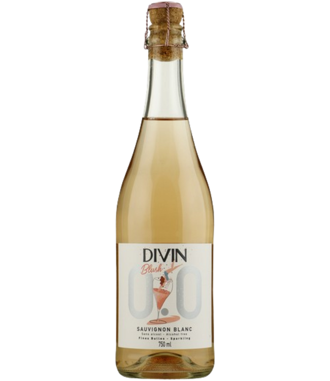 Divin Rosé Blush Sparkling Sauvignon Blanc 0.0%