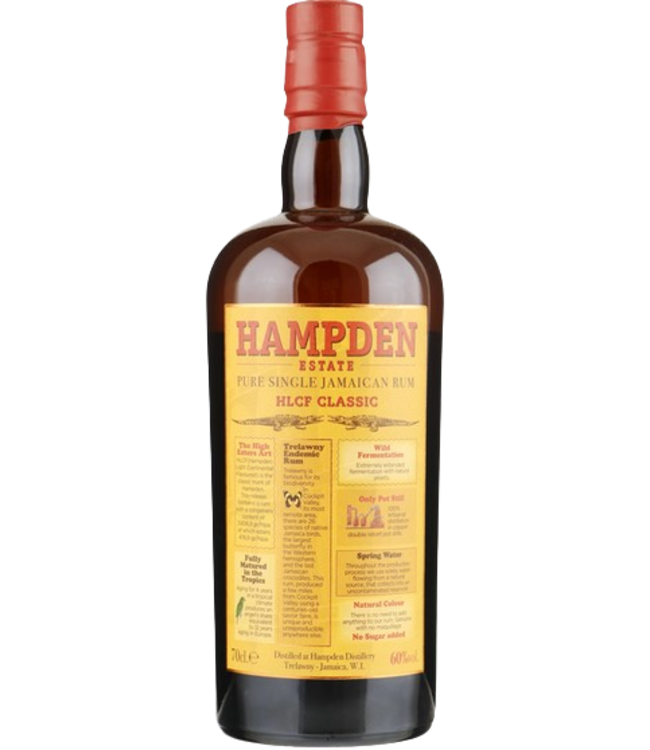 Hampden Estate Distillery Hampden Estate HLCF Classic Overproof (60%)