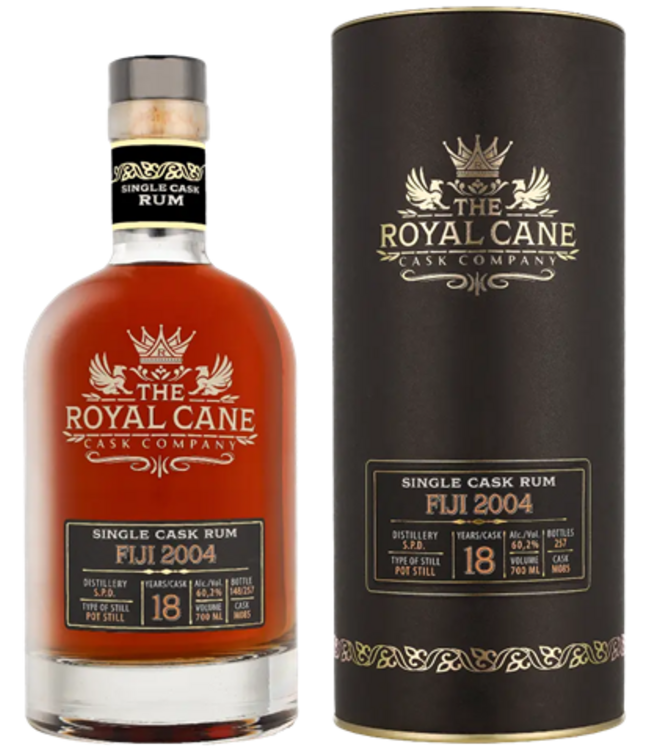 The Royal Cane Cask Company - Infinity Spirits The Royal Cane Fiji SPD 2004-18YO (60.2%)