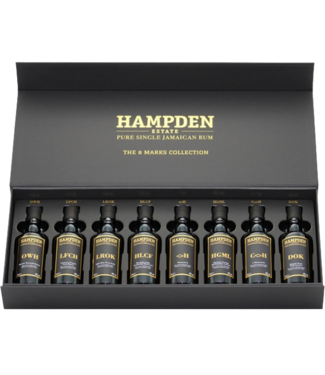 Hampden Estate Distillery Hampden Estate 8 Marks Collection Rum Coffret (60%)