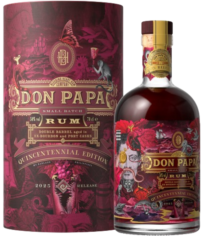 Don Papa Don Papa Quincentennial Edition 2025 Release - Bourbon & Port Casks (50%)