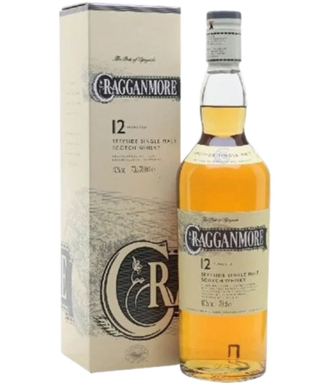 Cragganmore 12YO Speyside Single Malt (40%)