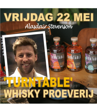 Turntable Spirits Turntable Whisky Tasting with Alasdair Stevenson