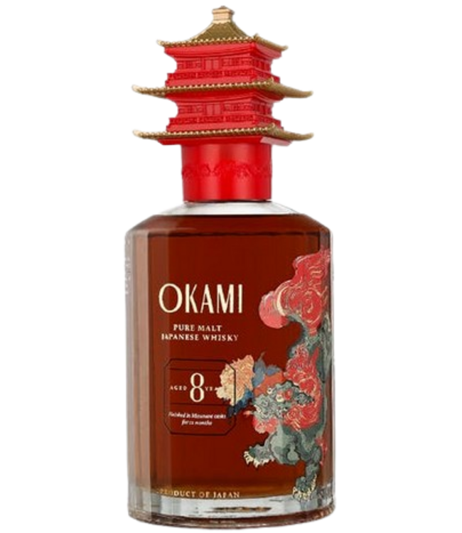 Okami Okami 8YO Japanese Whisky Mizunara Finish (40%)