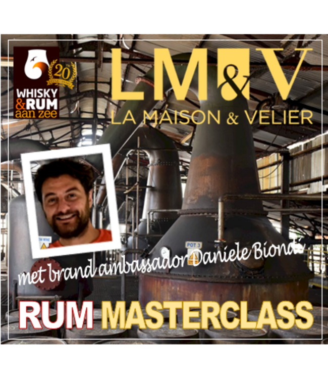 10 OKT - La Maison & Velier Rum Masterclass met Danielle Biondi