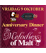 Zeewijck 'Melodies of Malt' Whisky & Rum aan Zee / Kings Court Whisky Society Anniversary Diner