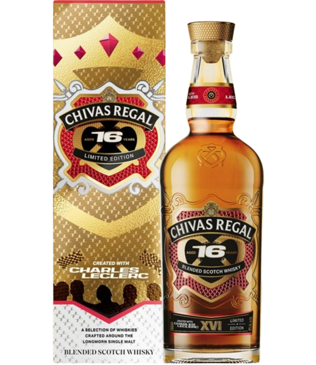 Chivas Regal 16YO - Charles Leclerc Limited Edition (40%)
