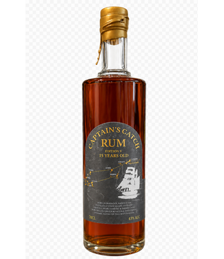 Dam Dranken Captain's Catch Rum Edition V - 15YO Foursquare (43%)