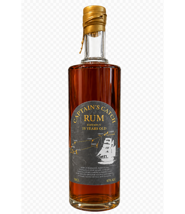 Captain's Catch Rum Edition V - 15YO Foursquare (43%)