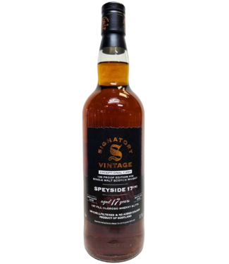 Signatory Vintage Signatory Speyside 17M-17YO Exceptional 100 proof #16 (57.1%)