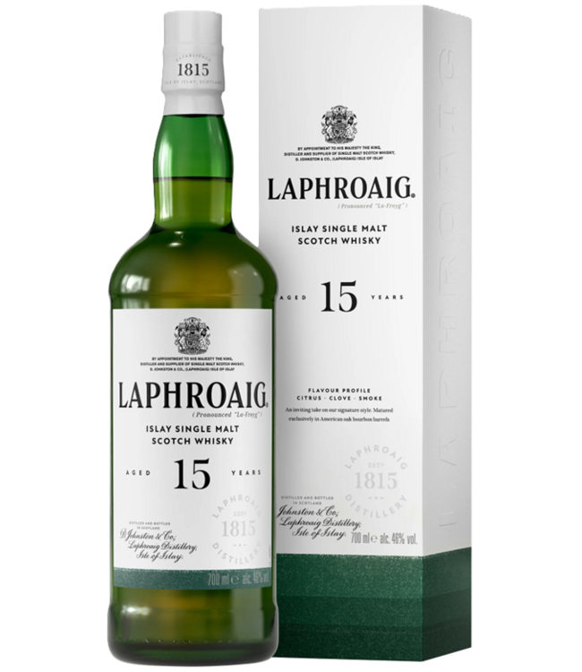 Laphroaig 15YO (46%)