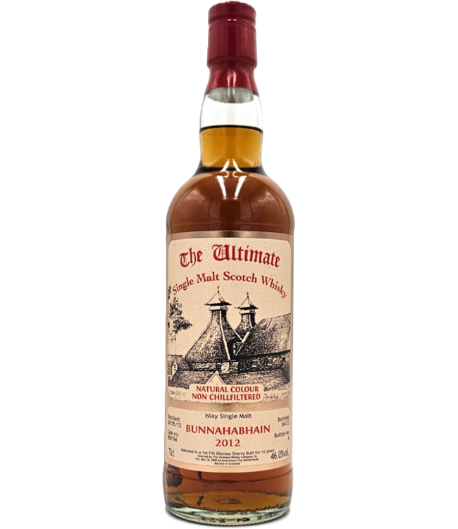 The Ultimate The Ultimate Bunnahabhain 10YO Oloroso Sherry butt (46%)