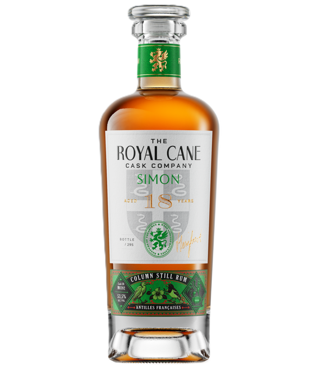 Royal Cane Distillerie du Simon Martinique 18YO-2008 (54%)