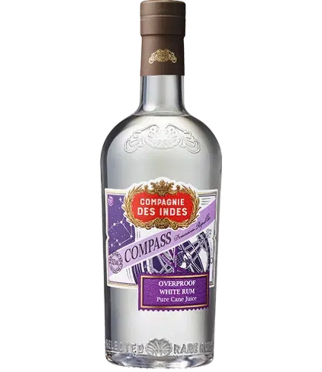 Compagnie des Indes Compagnie des Indes Compass Overproof White Rum (51.2%)