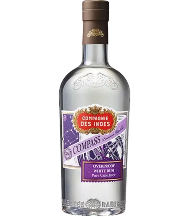 Compagnie des Indes Compass Overproof White Rum (51.2%)
