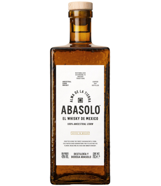 Whiskey Abasolo Mexican 100% Corn whiskey (43%)