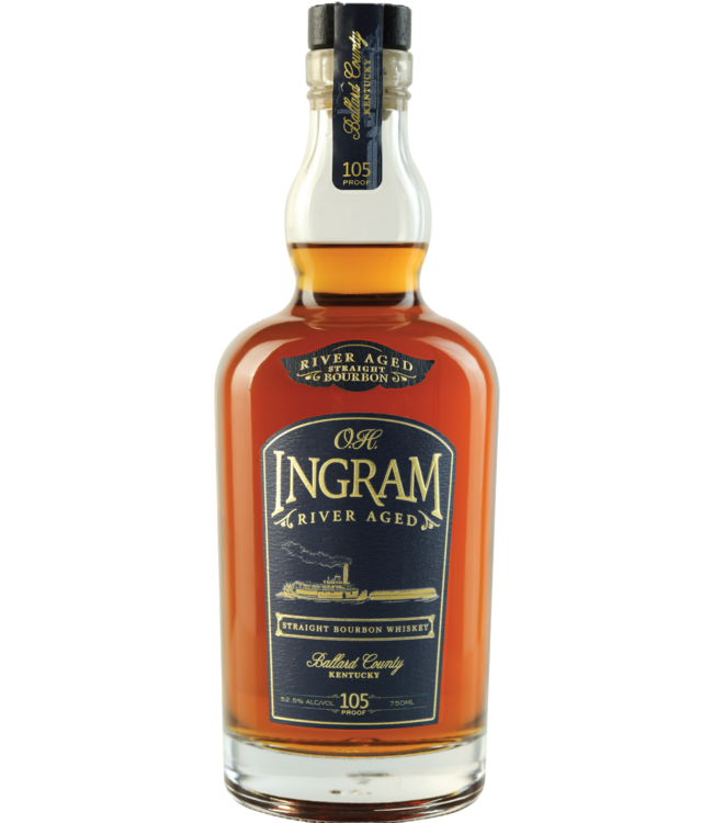 Ingram Distillery OH Ingram River Aged Bourbon (52.5%)