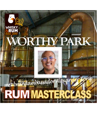 OCT 10 - Worthy Park Rum Masterclass with Alexander Kong